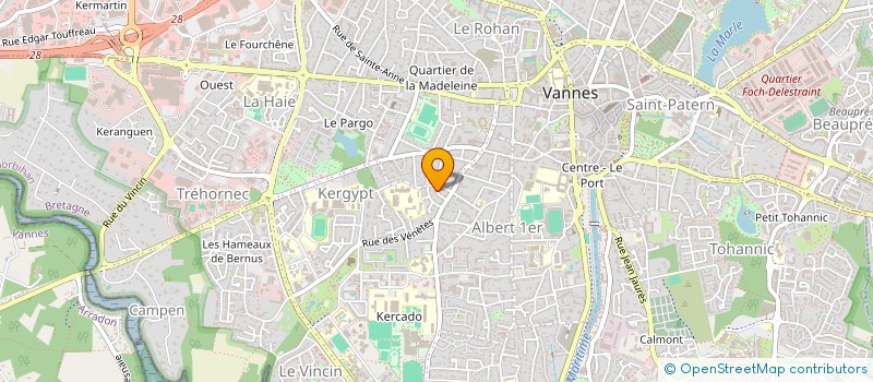 localisation de l'entreprise MADAME VERONIQUE MARTIN à VANNES