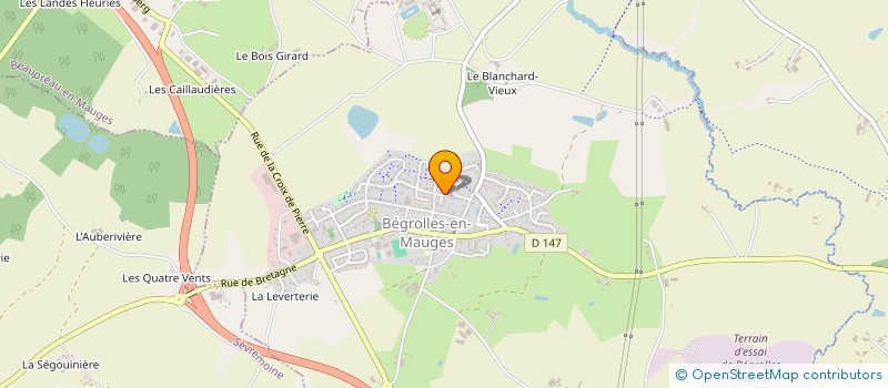 localisation de l'entreprise MADAME VERONIQUE MARTIN à BEGROLLES-EN-MAUGES