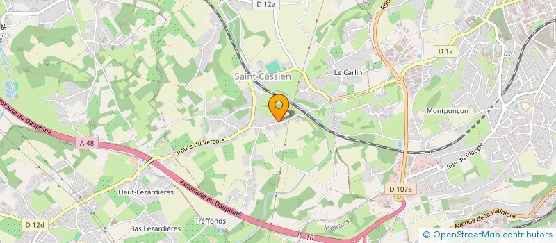 localisation de l'entreprise MADAME VERONIQUE MARTIN SAINT ETIENNE  SAINT-CASSIEN