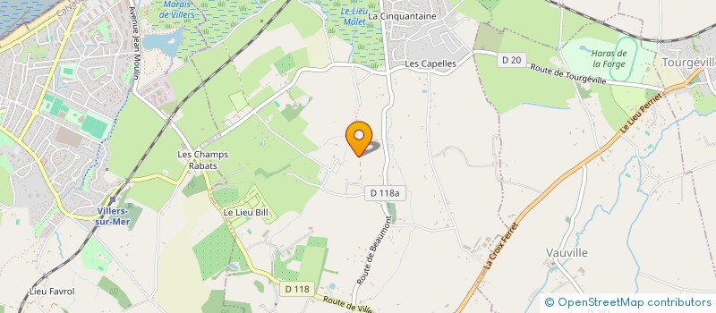 localisation de l'entreprise MADAME VERONIQUE MARTINAIS à BLONVILLE-SUR-MER