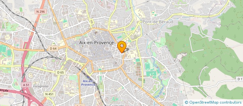 localisation de l'entreprise MADAME VERONIQUE MARY à AIX-EN-PROVENCE