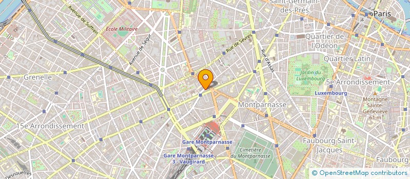 localisation de l'entreprise MADAME VERONIQUE MARZET  PARIS