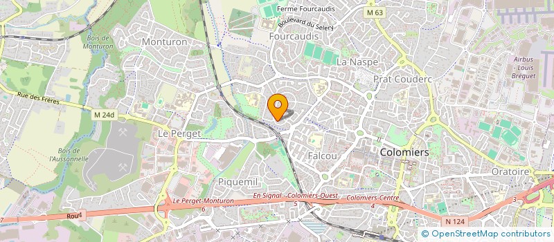 localisation de l'entreprise MADAME VERONIQUE MASCARO à COLOMIERS