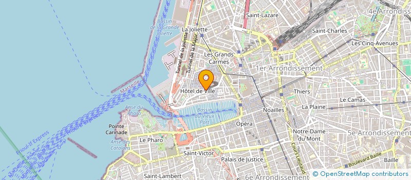 localisation de l'entreprise MADAME VERONIQUE MASSEBOEUF à MARSEILLE