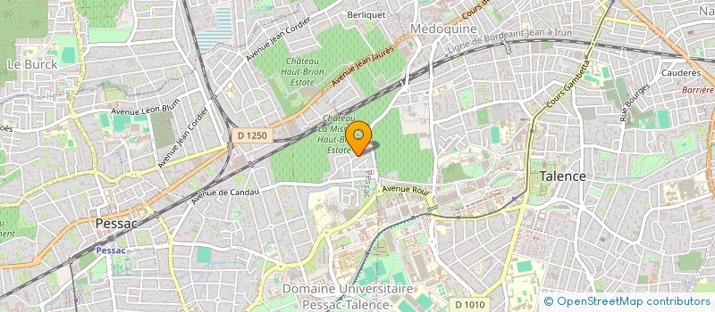 localisation de l'entreprise MADAME VERONIQUE MATIGNON à PESSAC