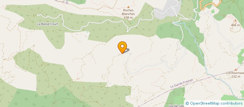 localisation de l'entreprise MADAME VERONIQUE MATTEOLI  LA GARDE-FREINET