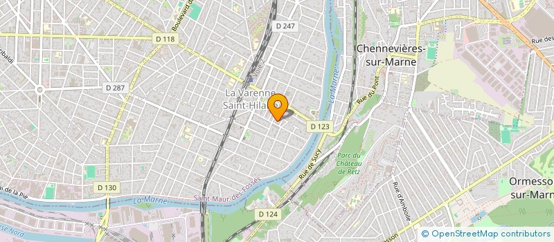 localisation de l'entreprise MADAME VERONIQUE MAUBERT à SAINT-MAUR-DES-FOSSES