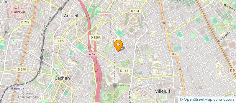 localisation de l'entreprise MADAME VERONIQUE MAUCLAIRE  VILLEJUIF