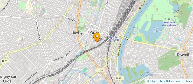 localisation de l'entreprise MADAME VERONIQUE MAUDUIT à JUVISY-SUR-ORGE