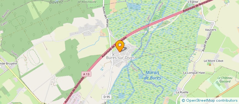 localisation de l'entreprise MADAME VERONIQUE MAURICE  TROARN