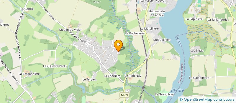 localisation de l'entreprise MADAME VERONIQUE MAY à LA CHAPELLE-SUR-ERDRE