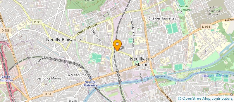 localisation de l'entreprise MADAME VERONIQUE MAZUREK à NEUILLY-SUR-MARNE