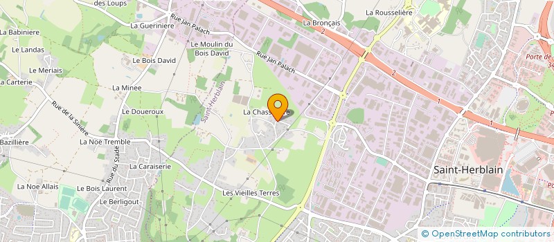localisation de l'entreprise MADAME VERONIQUE MAZURIER à SAINT-HERBLAIN