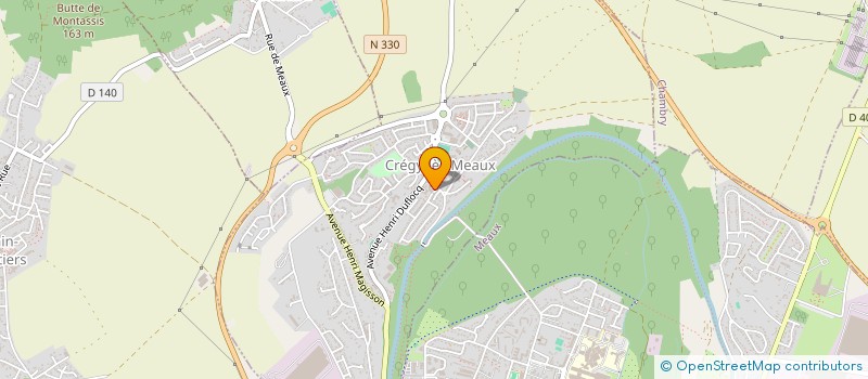 localisation de l'entreprise MADAME VERONIQUE MEILLEROUX  CREGY-LES-MEAUX