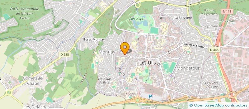 localisation de l'entreprise MADAME VERONIQUE MENDES à LES ULIS