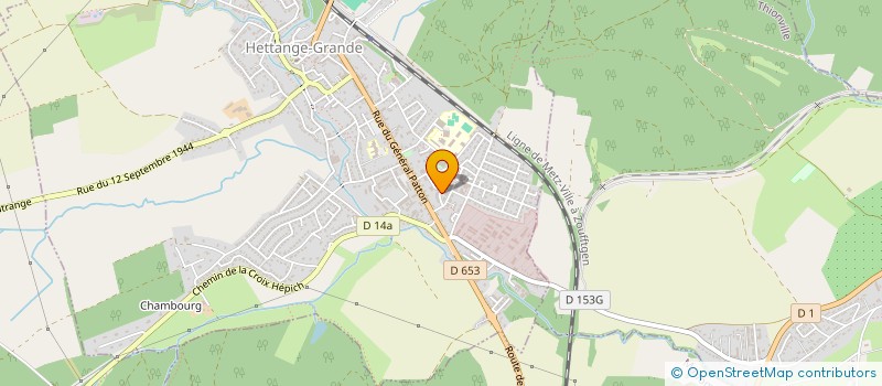 localisation de l'entreprise MADAME VERONIQUE MENDES SILVA  HETTANGE-GRANDE