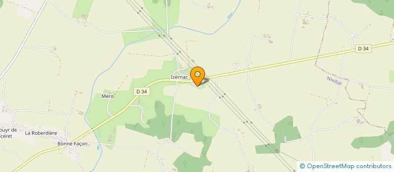 localisation de l'entreprise MADAME VERONIQUE MENUET  NIVILLAC