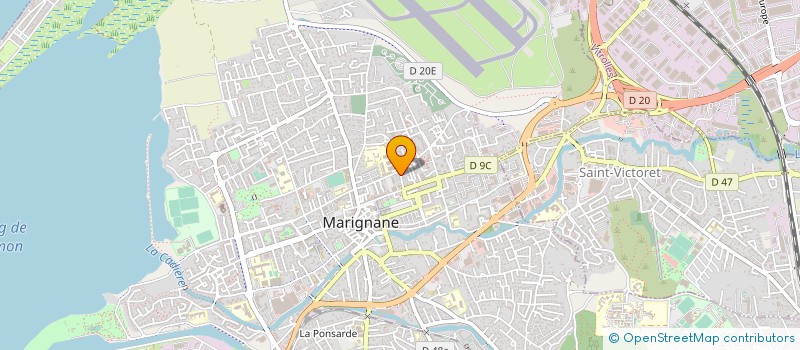 localisation de l'entreprise MADAME VERONIQUE MERLAN à MARIGNANE