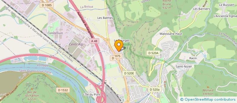 localisation de l'entreprise MADAME VERONIQUE MERLILLI  VOREPPE