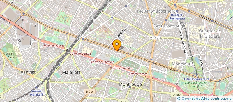 localisation de l'entreprise MADAME VERONIQUE MERMET  PARIS