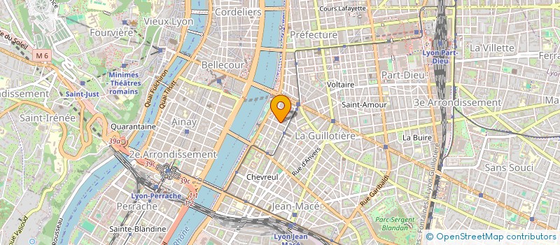 localisation de l'entreprise MADAME VERONIQUE MEUNIER  LYON