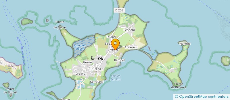 localisation de l'entreprise MADAME VERONIQUE MICHEL à ILE-D ARZ