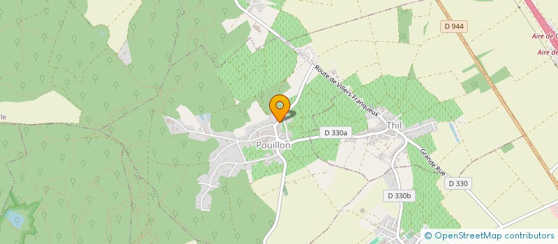 localisation de l'entreprise MADAME VERONIQUE MILET  POUILLON