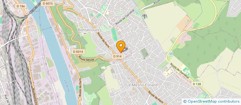 localisation de l'entreprise MADAME VERONIQUE MILLARY  BONSECOURS