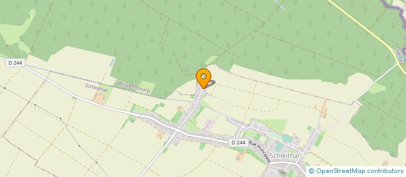 localisation de l'entreprise MADAME VERONIQUE MILLOT  SCHLEITHAL