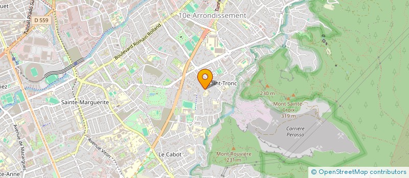 localisation de l'entreprise MADAME VERONIQUE MINAUDO à MARSEILLE