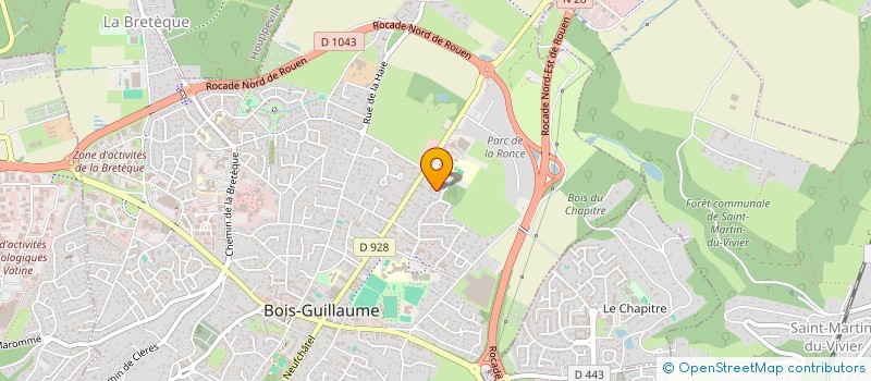 localisation de l'entreprise MADAME VERONIQUE MIRANDA à BOIS-GUILLAUME