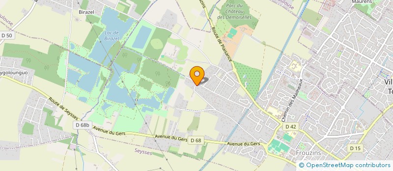 localisation de l'entreprise MADAME VERONIQUE MONGE  FROUZINS