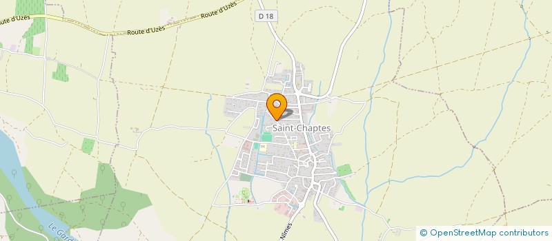 localisation de l'entreprise MADAME VERONIQUE MONNIOT  SAINT-CHAPTES