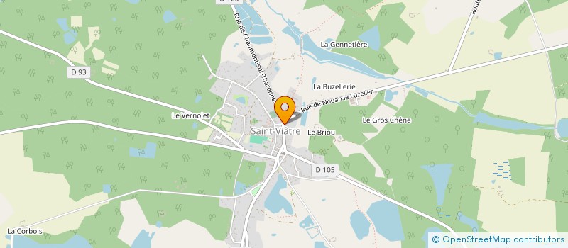 localisation de l'entreprise MADAME VERONIQUE MOREAU à SAINT-VIATRE