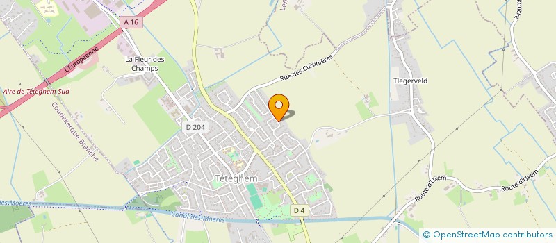 localisation de l'entreprise MADAME VERONIQUE MORREEL  TETEGHEM-COUDEKERQUE-VILLAGE