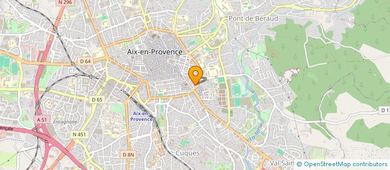 localisation de l'entreprise MADAME VERONIQUE MORVAN à AIX-EN-PROVENCE