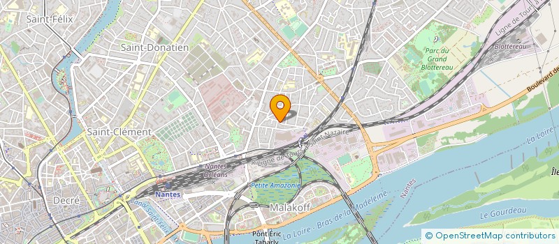 localisation de l'entreprise MADAME VERONIQUE MOSSET  NANTES