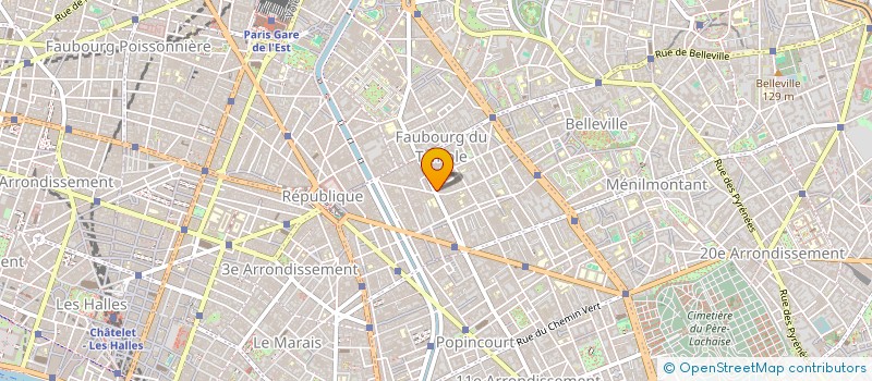 localisation de l'entreprise MADAME VERONIQUE MOUNIE  PARIS