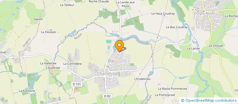 localisation de l'entreprise MADAME VERONIQUE MOUNIER à CHANTELOUP