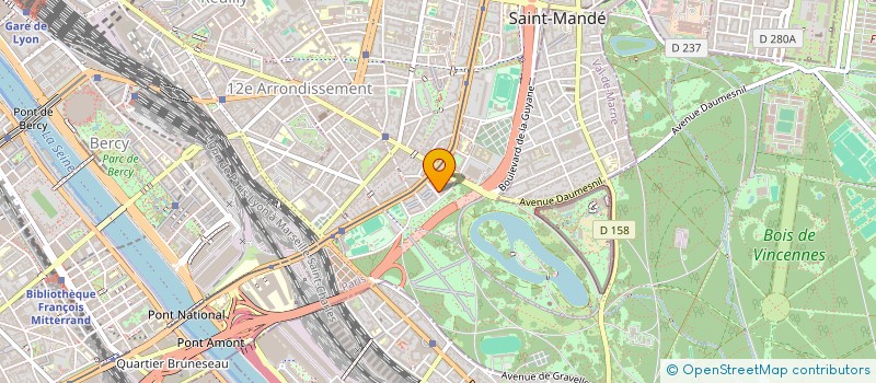 localisation de l'entreprise MADAME VERONIQUE MOURGUE  PARIS