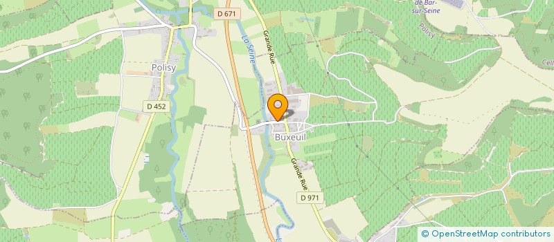 localisation de l'entreprise MADAME VERONIQUE MOUTARD  BUXEUIL