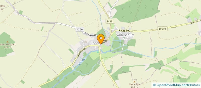 localisation de l'entreprise MADAME VERONIQUE MOY  CONTAY