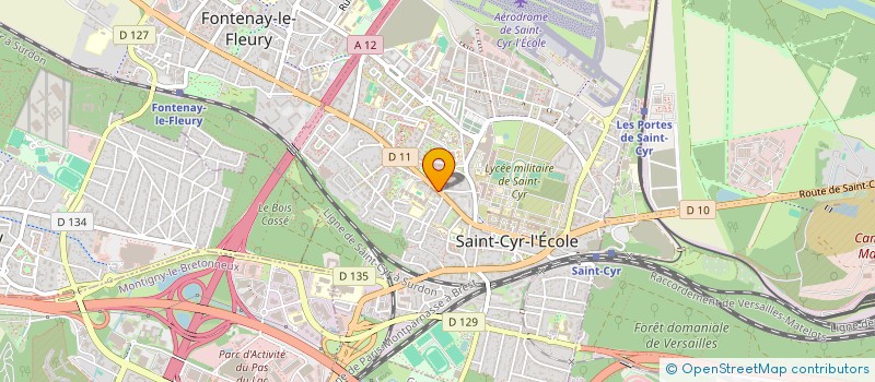 localisation de l'entreprise MADAME VERONIQUE MUR  SAINT-CYR-L'ECOLE