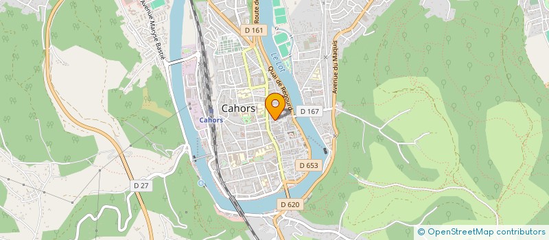 localisation de l'entreprise MADAME VERONIQUE MURAT  CAHORS