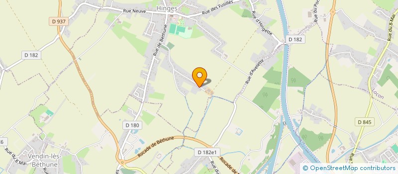 localisation de l'entreprise MADAME VERONIQUE MURATI à BETHUNE