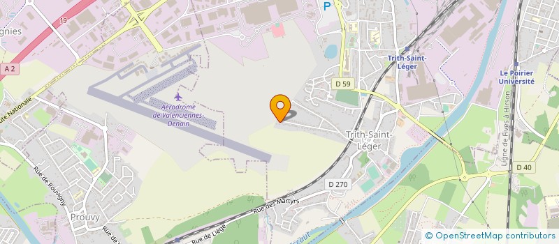 localisation de l'entreprise MADAME VERONIQUE MURZEAU  TRITH-SAINT-LEGER