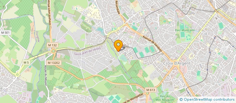 localisation de l'entreprise MADAME VERONIQUE MUSANIWABO à MONTPELLIER