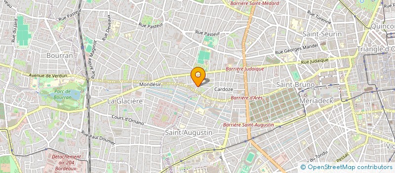 localisation de l'entreprise MADAME VERONIQUE NALLET à BORDEAUX