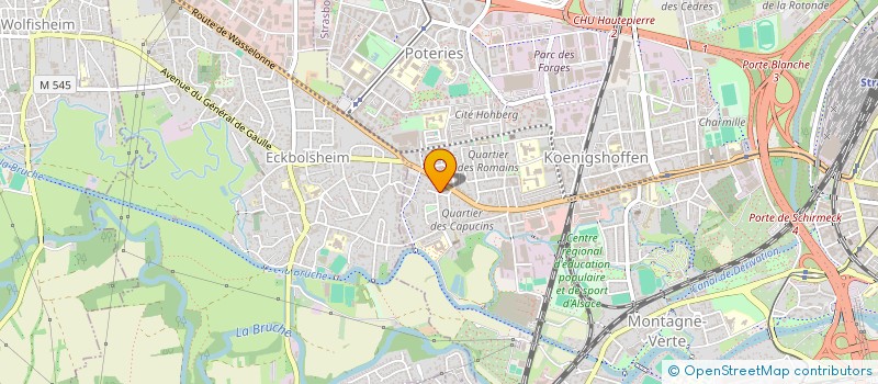 localisation de l'entreprise MADAME VERONIQUE NASS-JACQUEME à STRASBOURG