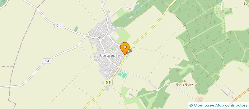 localisation de l'entreprise MADAME VERONIQUE NAWROCKA  CORBREUSE